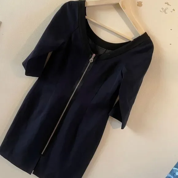 Abaete Quarter Sleeve Mini Shift Dress